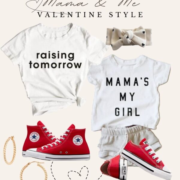 Mama & Me Style: Matching Valentine Outfits